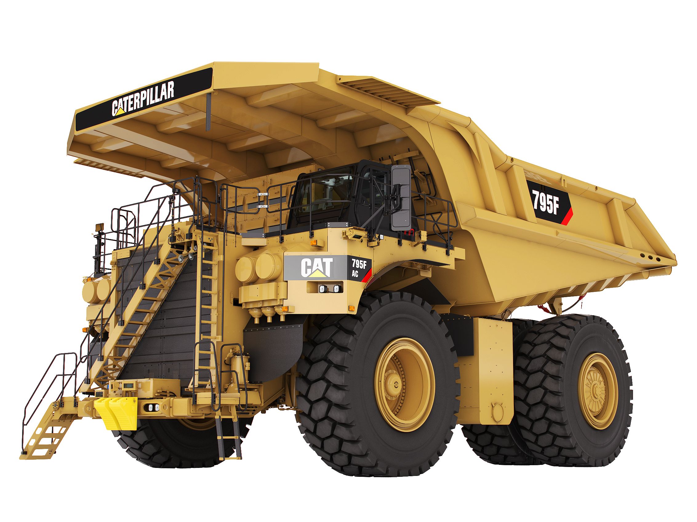 Горный грузовик. Самосвал Caterpillar 797f. Caterpillar 795f. Caterpillar 795f AC. Катерпиллер 797 f.