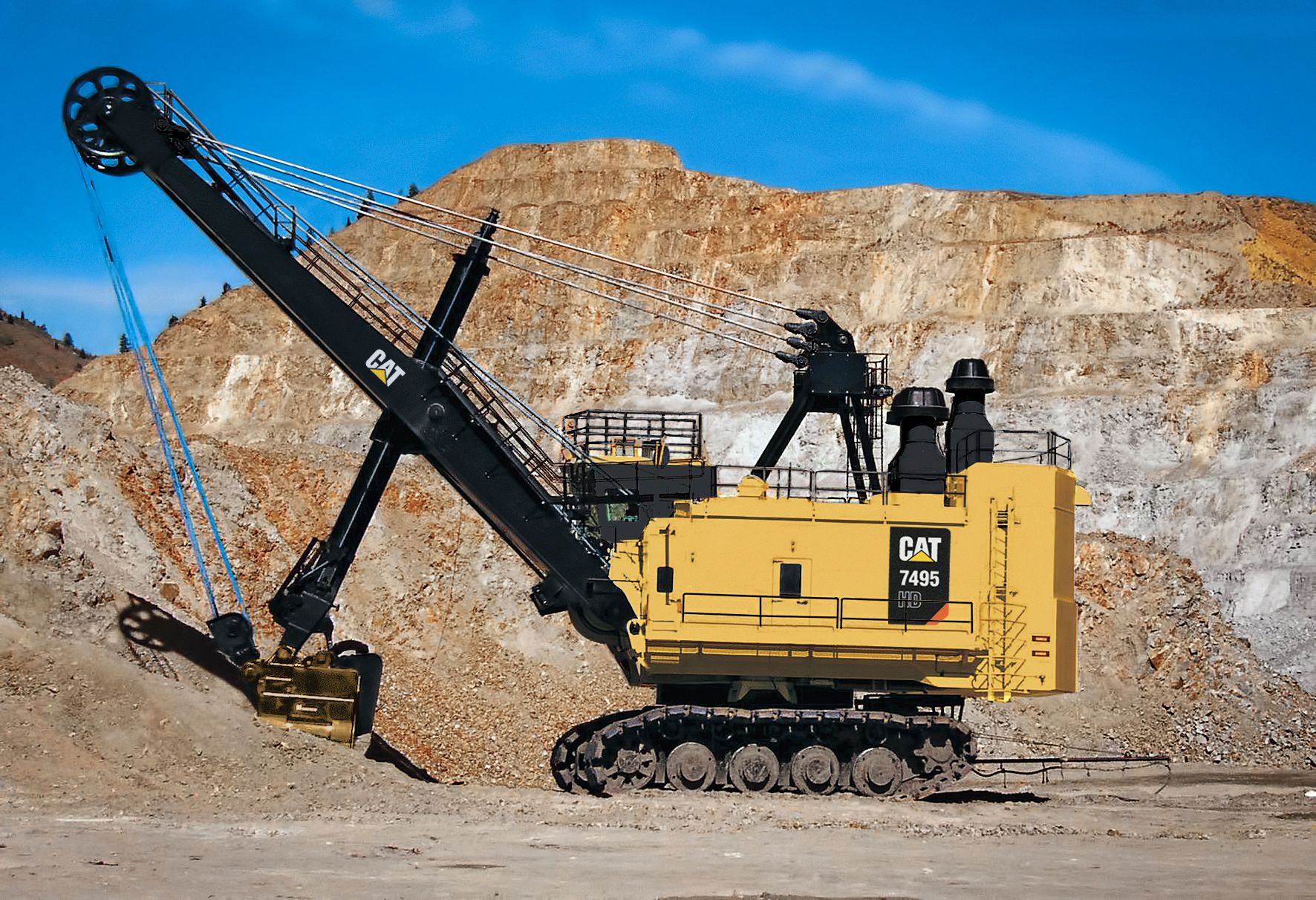 7495 HD Electric Rope Shovel