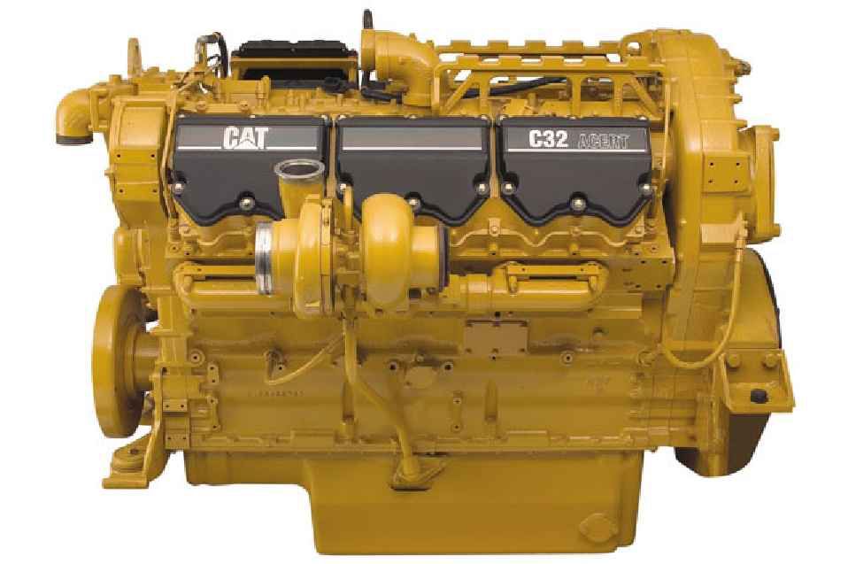 Motores Diesel C32 ACERT™ LRC - Menos Regulamentados e Não Regulamentados