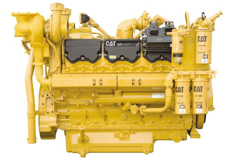 Motores Diésel C27 ACERT™ LRC: menos reguladas y no reguladas