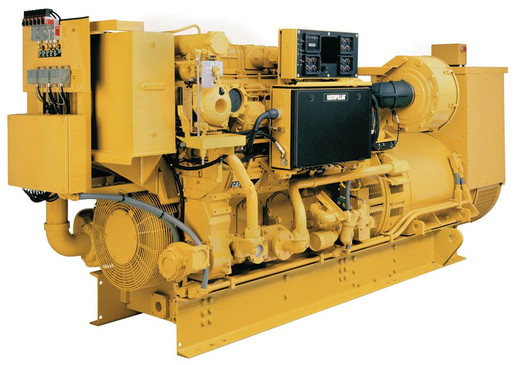 Cat 3512B Marine Auxiliary/Generator Set Engine