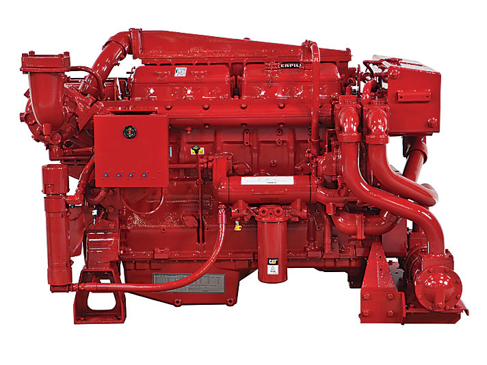 Двигатели 3412C для пожарных насосов
