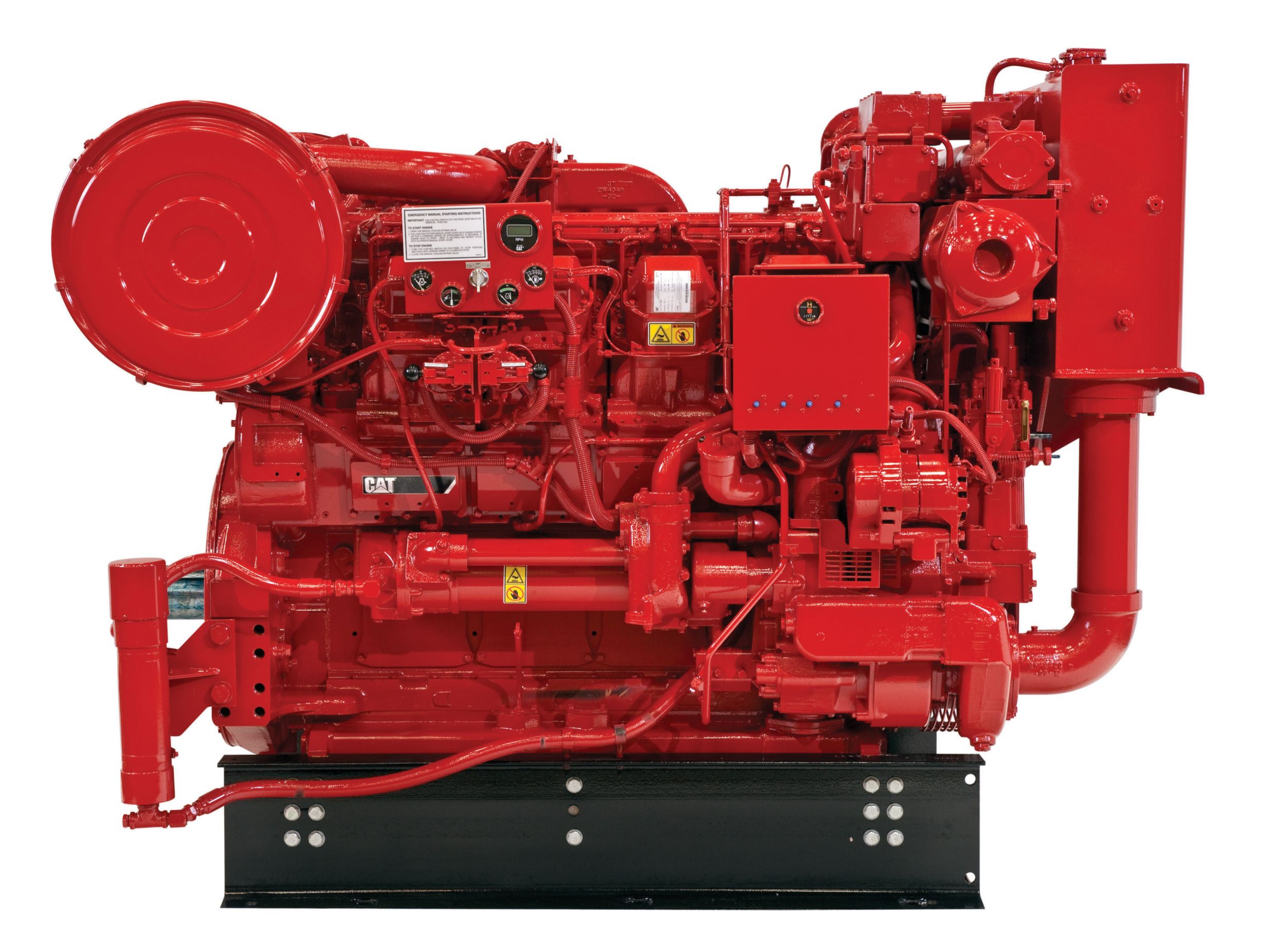 Pompa Pemadam Kebakaran Diesel Pompa Pemadam Kebakaran 3508 - Tingkat Regulasi Tinggi & Rendah