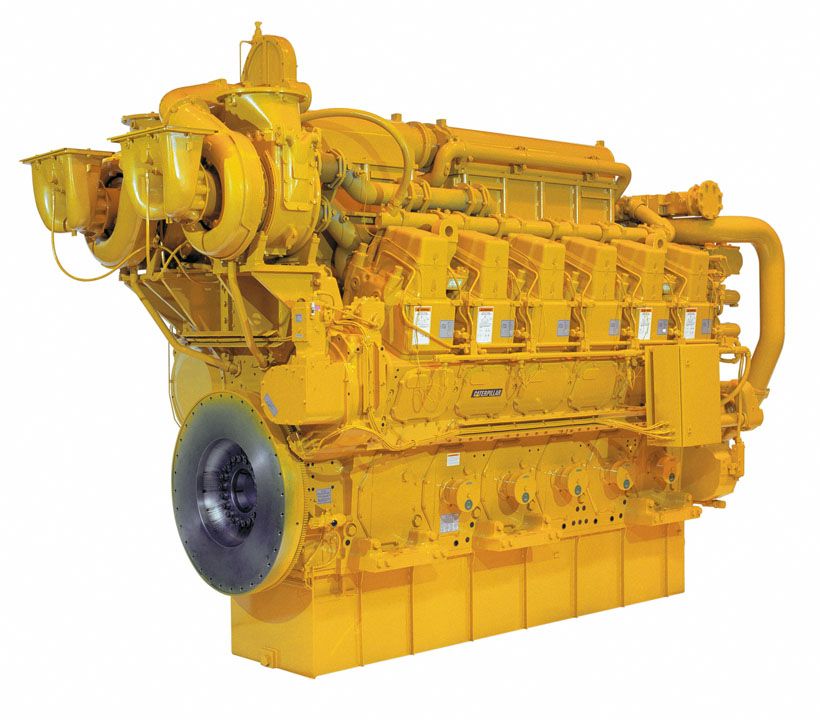 Cat® 3612 Industrial Diesel Engine