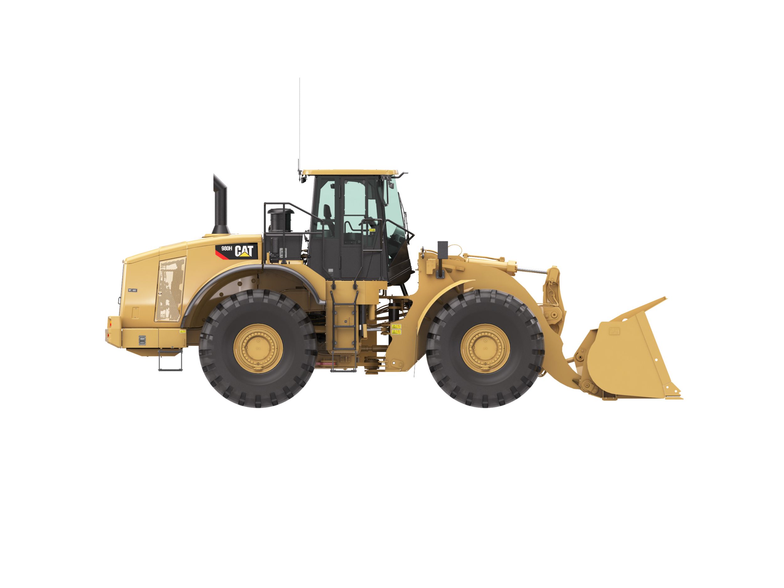 Cat 980h Loader Loading Coal Truck