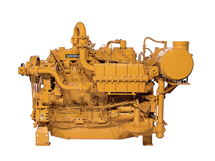 Газовые двигатели внутреннего сгорания с компримированием газа G3406 (TA)