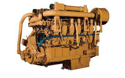 3512C HD Dry Manifold with ATAAC Petroleum Engine Well Servicing Engines