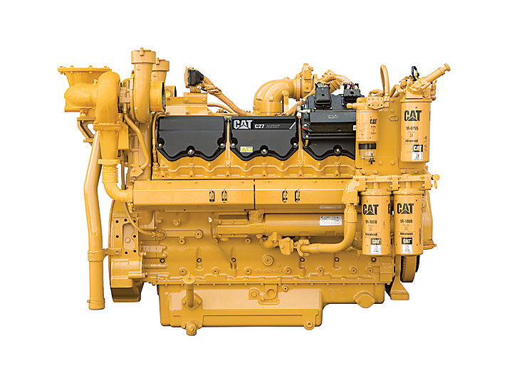 C27 ACERT™乾式マニホールド石油産業エンジン