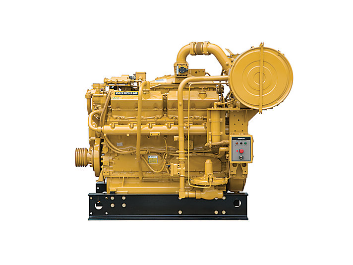 Газовый двигатель G3412. Двигатели для компримирования газа