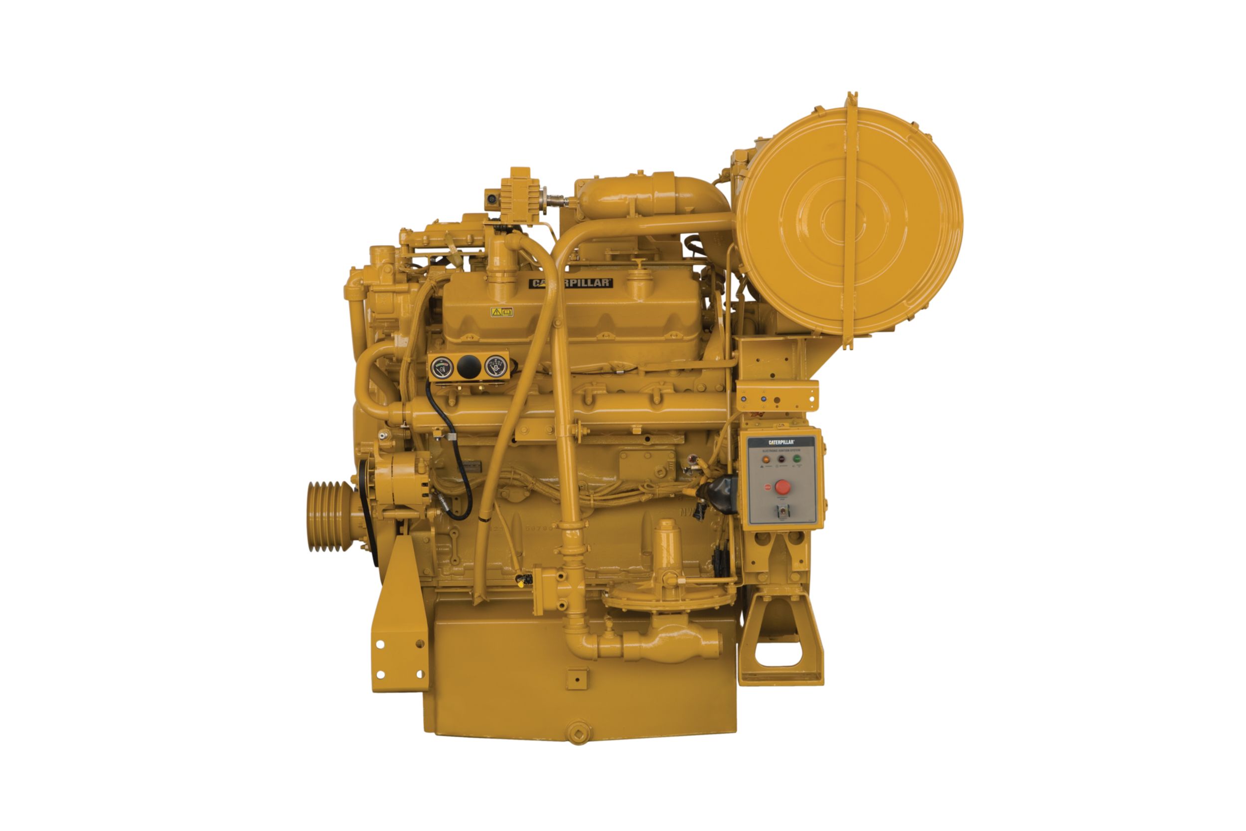 Engine Kompresi Gas Engine Minyak Bumi Gas Emisi Rendah G3408C
