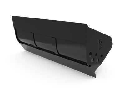 Tilting Ditch Cleaning Buckets - Mini Excavator - 1100 mm (43 in), 110 L (3.9 ft3), Pin On, 35 mm (1.4 in)