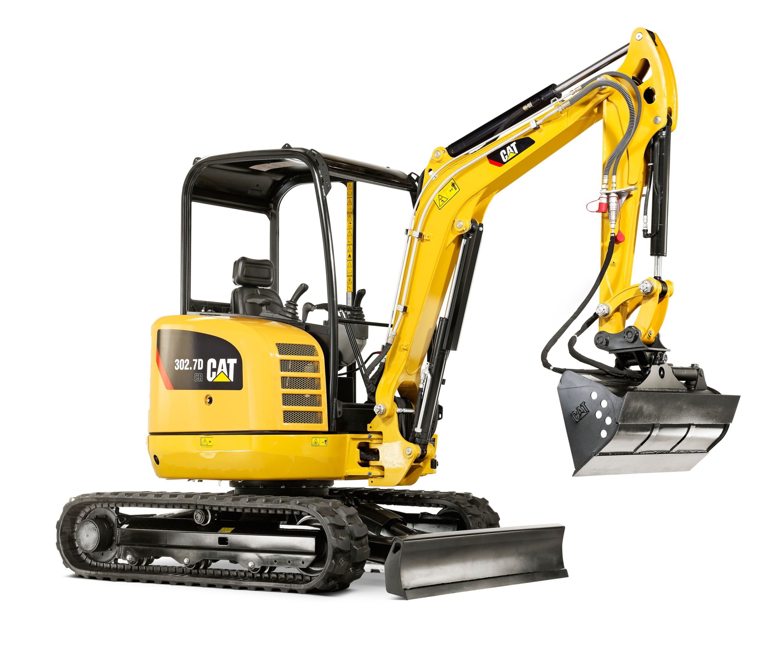 302 7d Cr Mini Excavator Cat Caterpillar