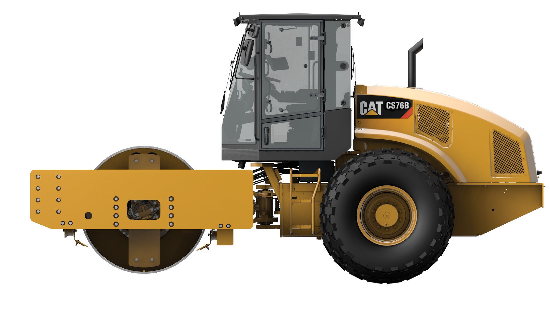 Грунтовой вибрационный каток CS76B | Cat | Caterpillar