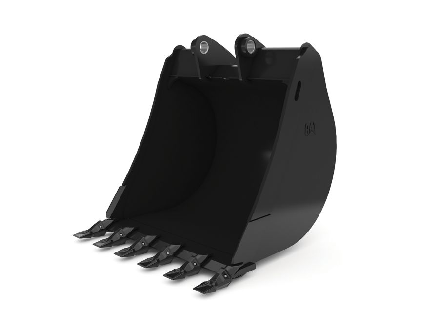 914 mm (36 in), 380 L (13.4 ft3), Pin On, Weld-On Adapters