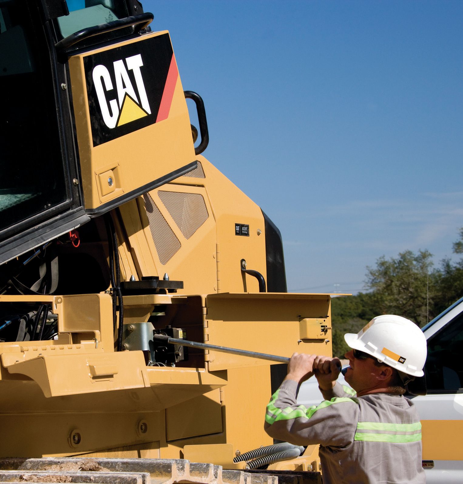 973D Track Loader Support