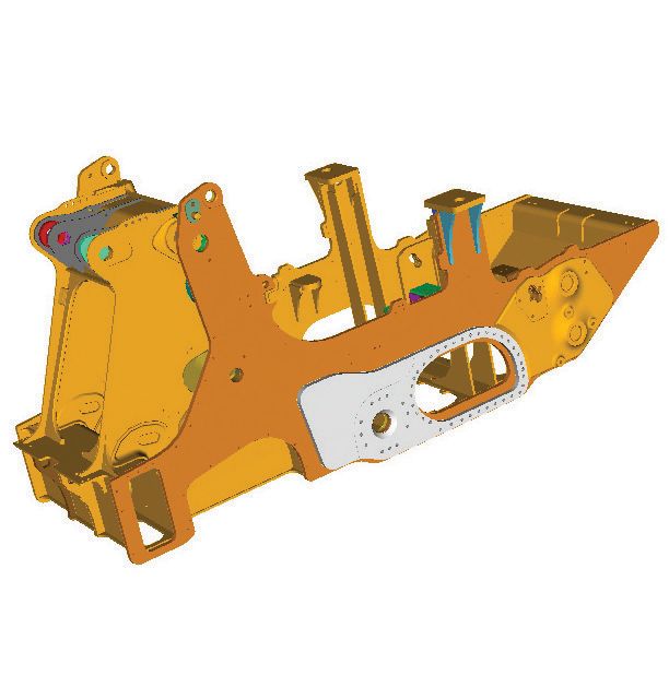 973D Track Loader Structures