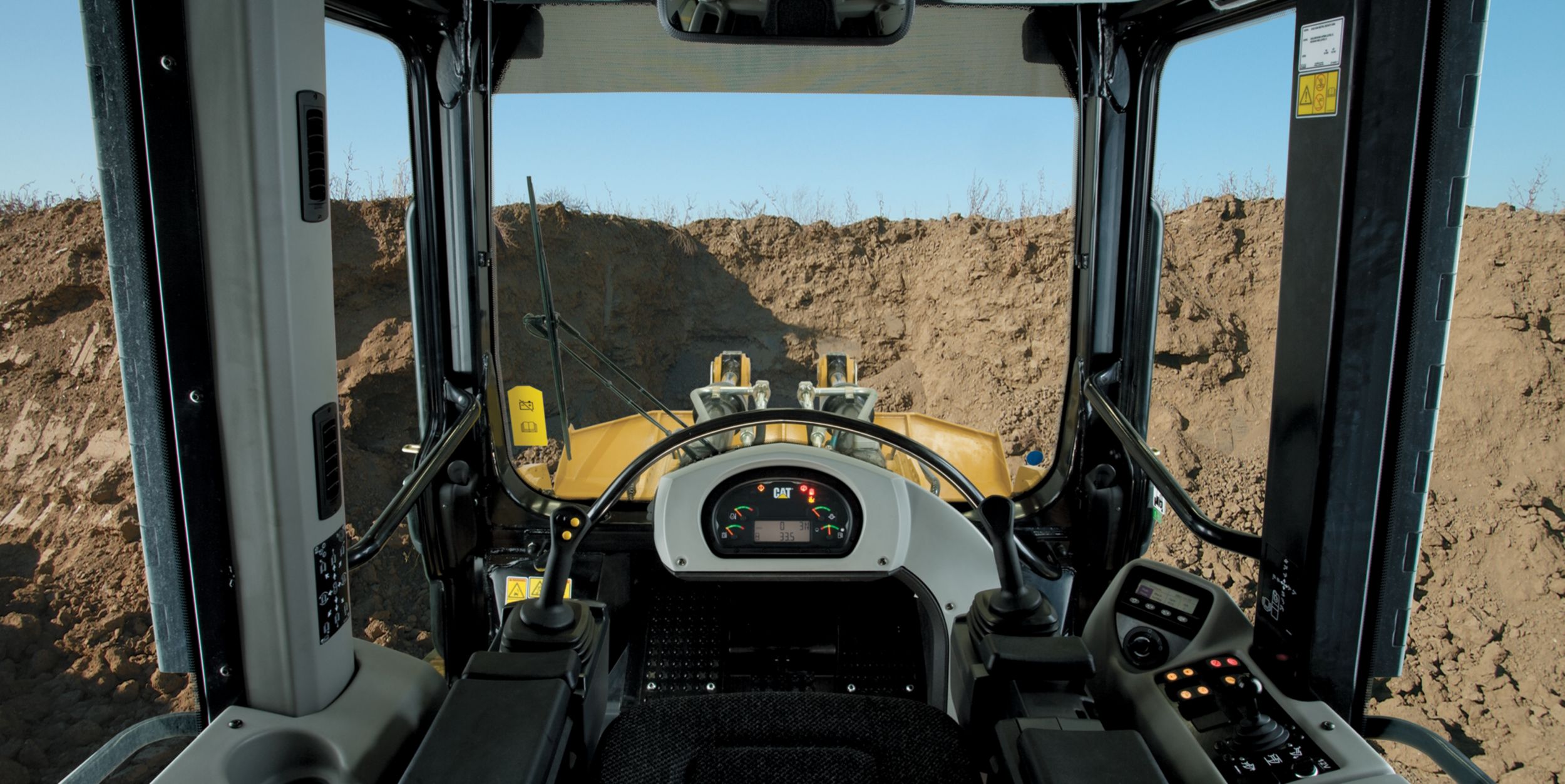973D Track Loader Operator Station