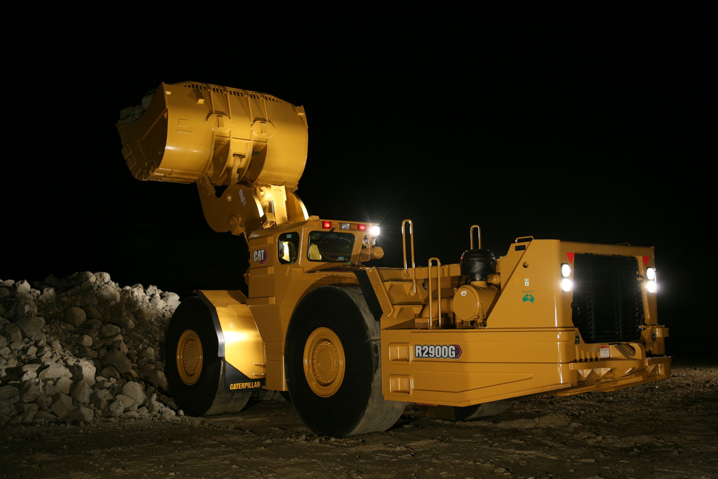 R2900G Погрузочно-доставочные машины для подземной горной добычи | Cat |  Caterpillar