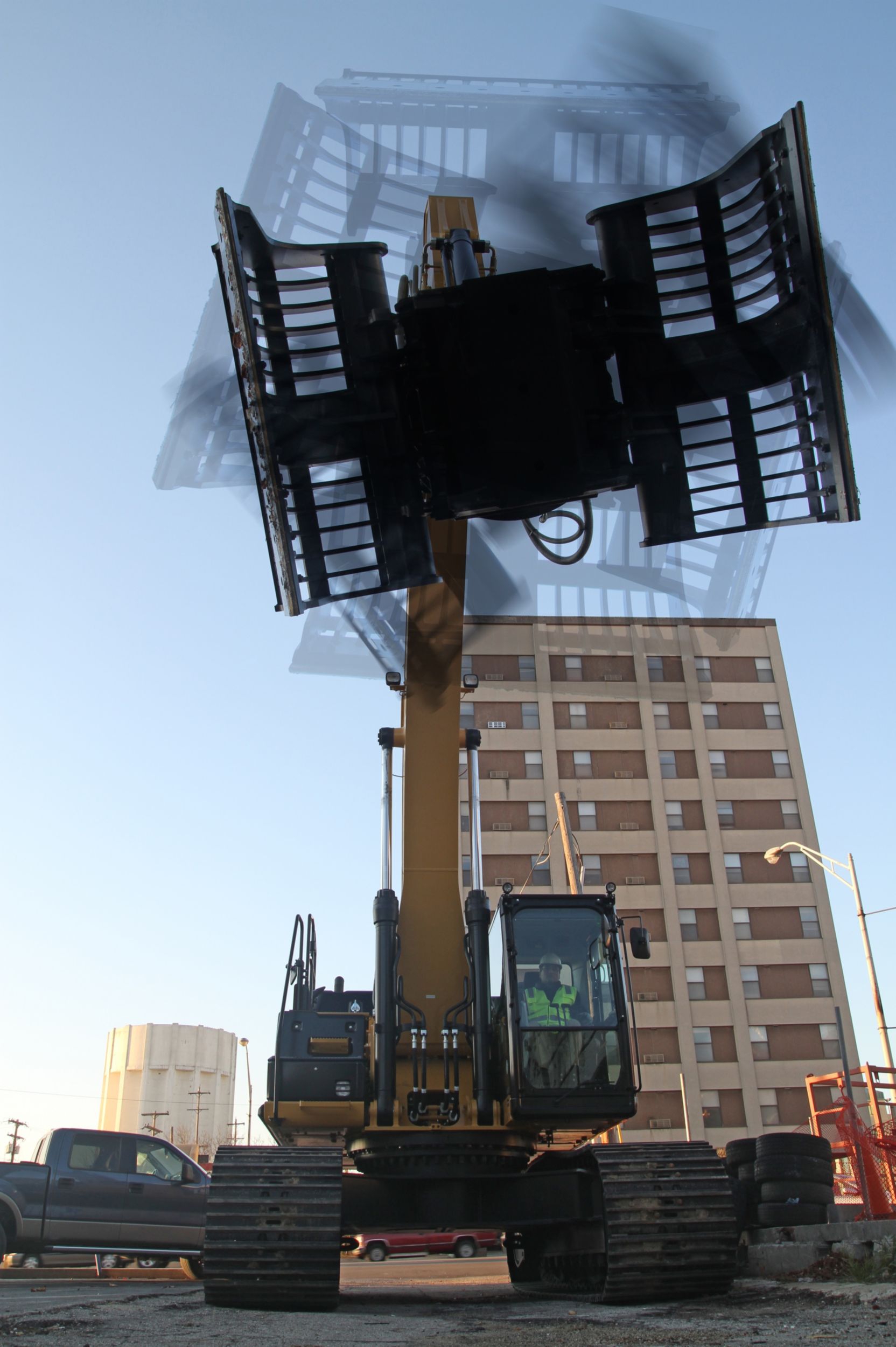 Capacité de rotation complète des grappins de série G300