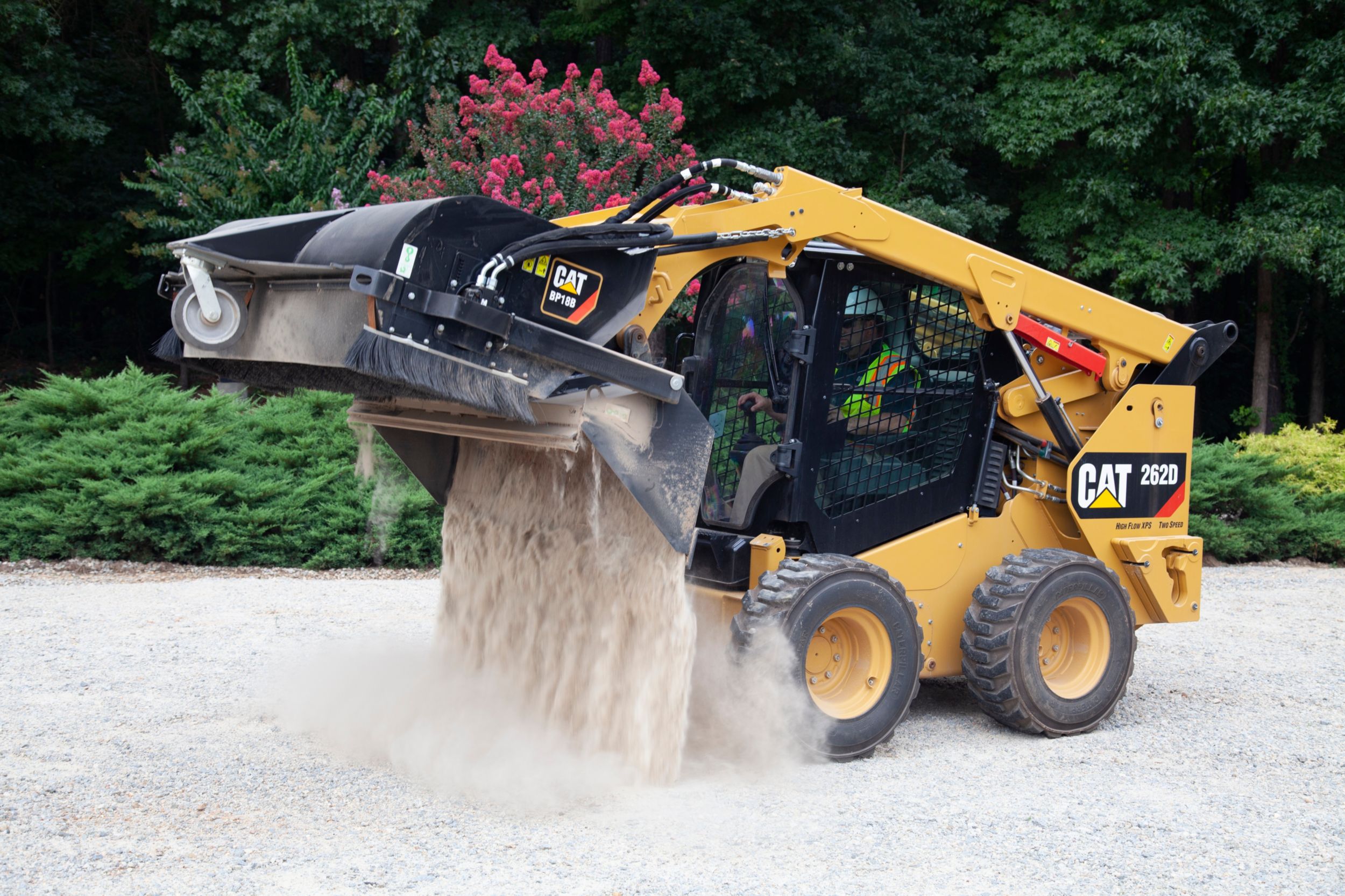 Dual Chain and Loader Arm Bracket System