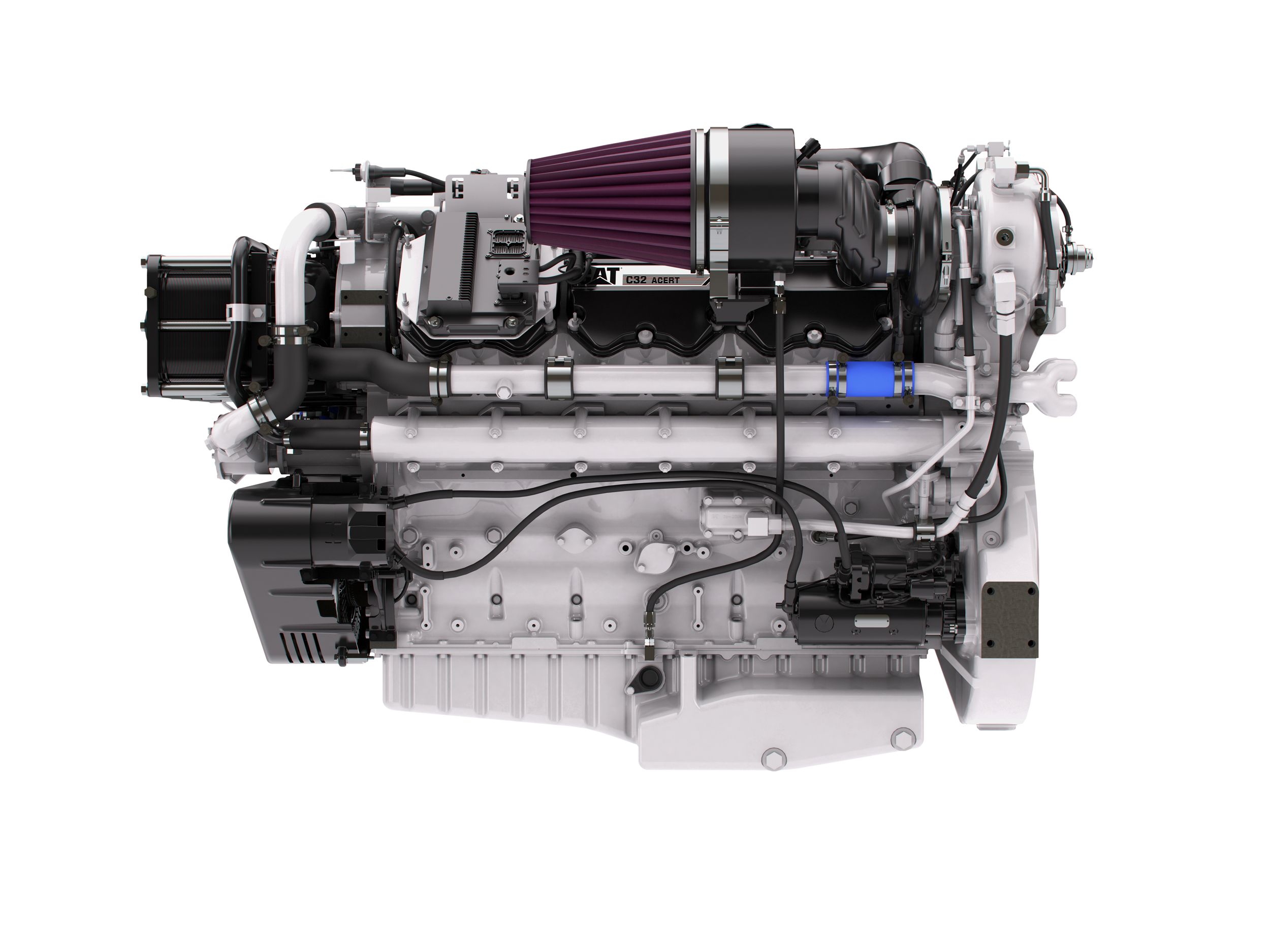 Cat C32 Marine Propulsion Engine High Performance Applications