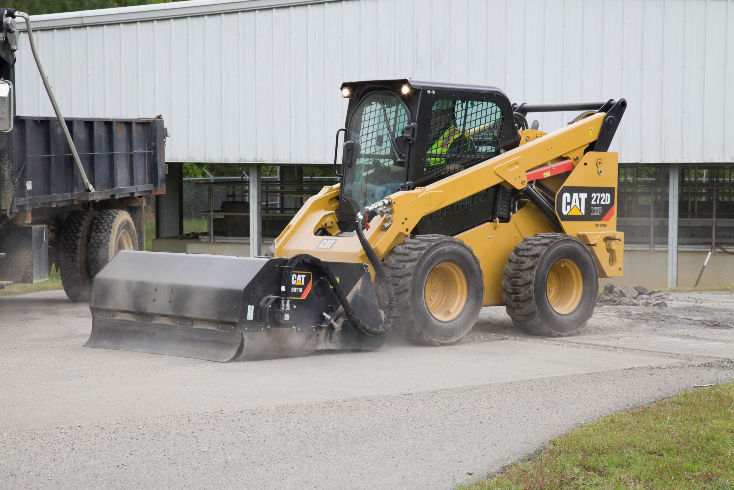 product-Cat® Utility Broom Sweeping and Collecting Debris