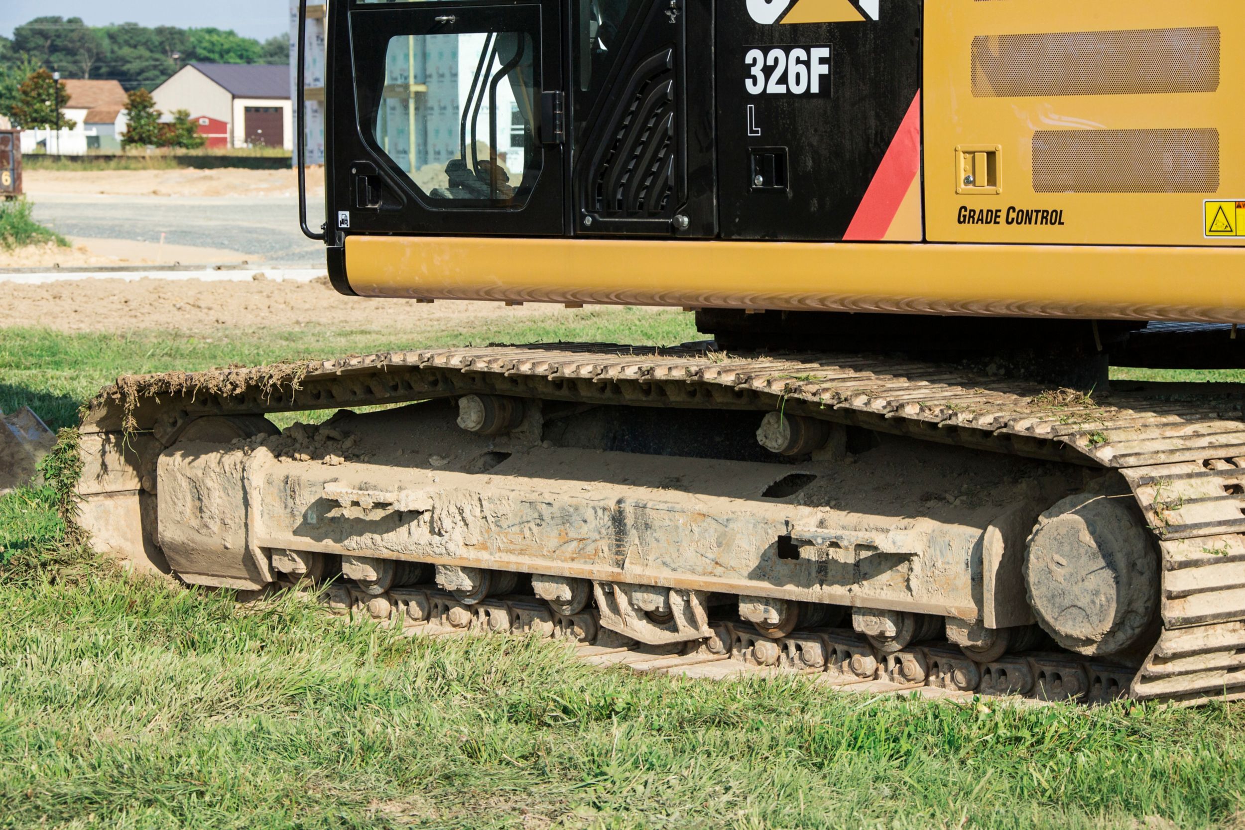 326 F rastos de aço para escavadeiras de médio