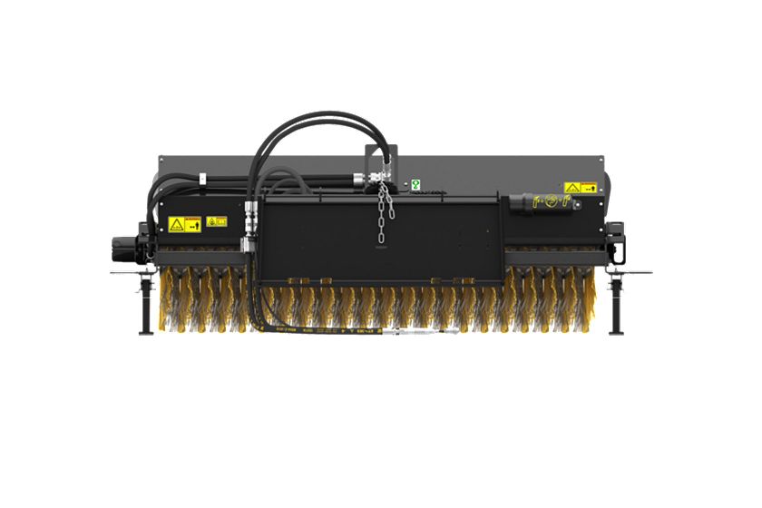 BA118C Hydraulic Angle Broom Riggs Cat Equipment