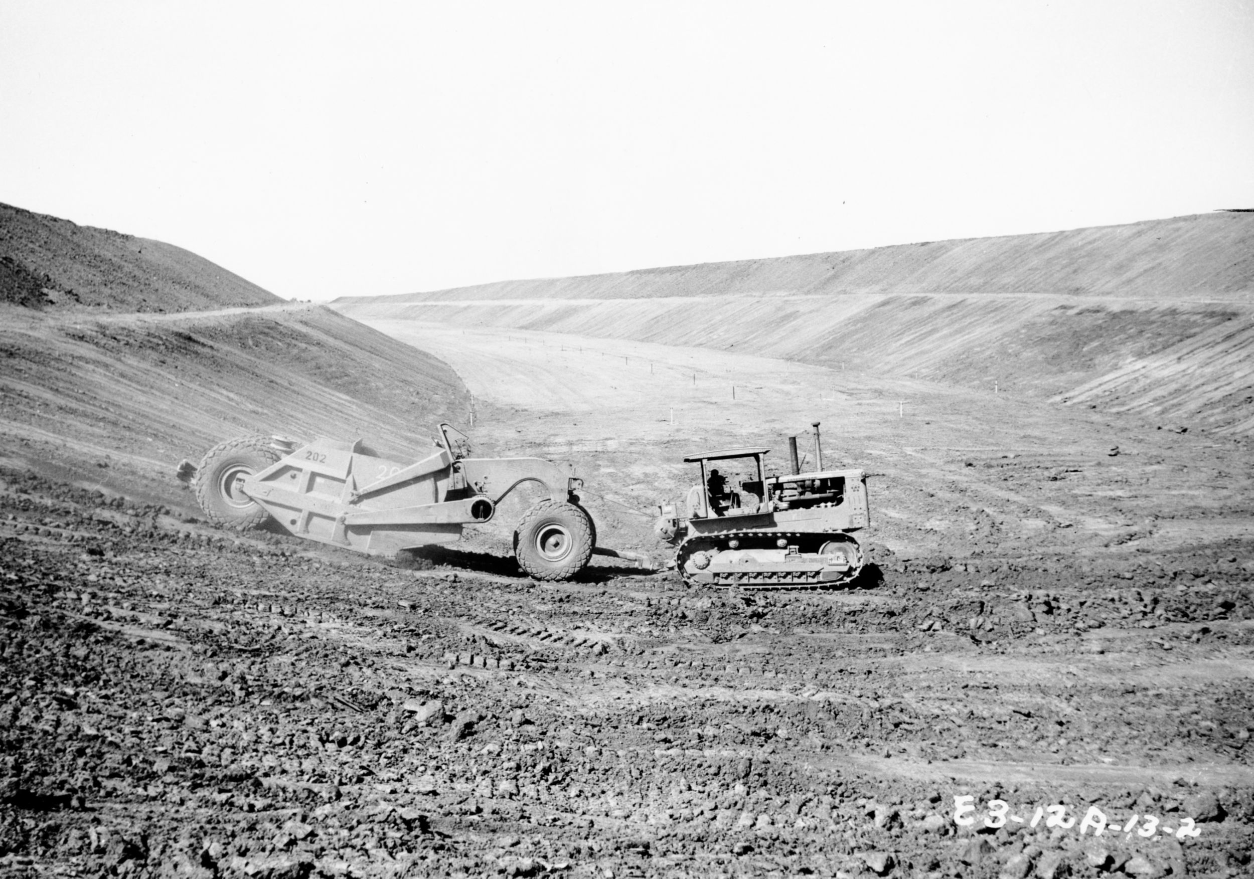 Barragem Managil, 1957