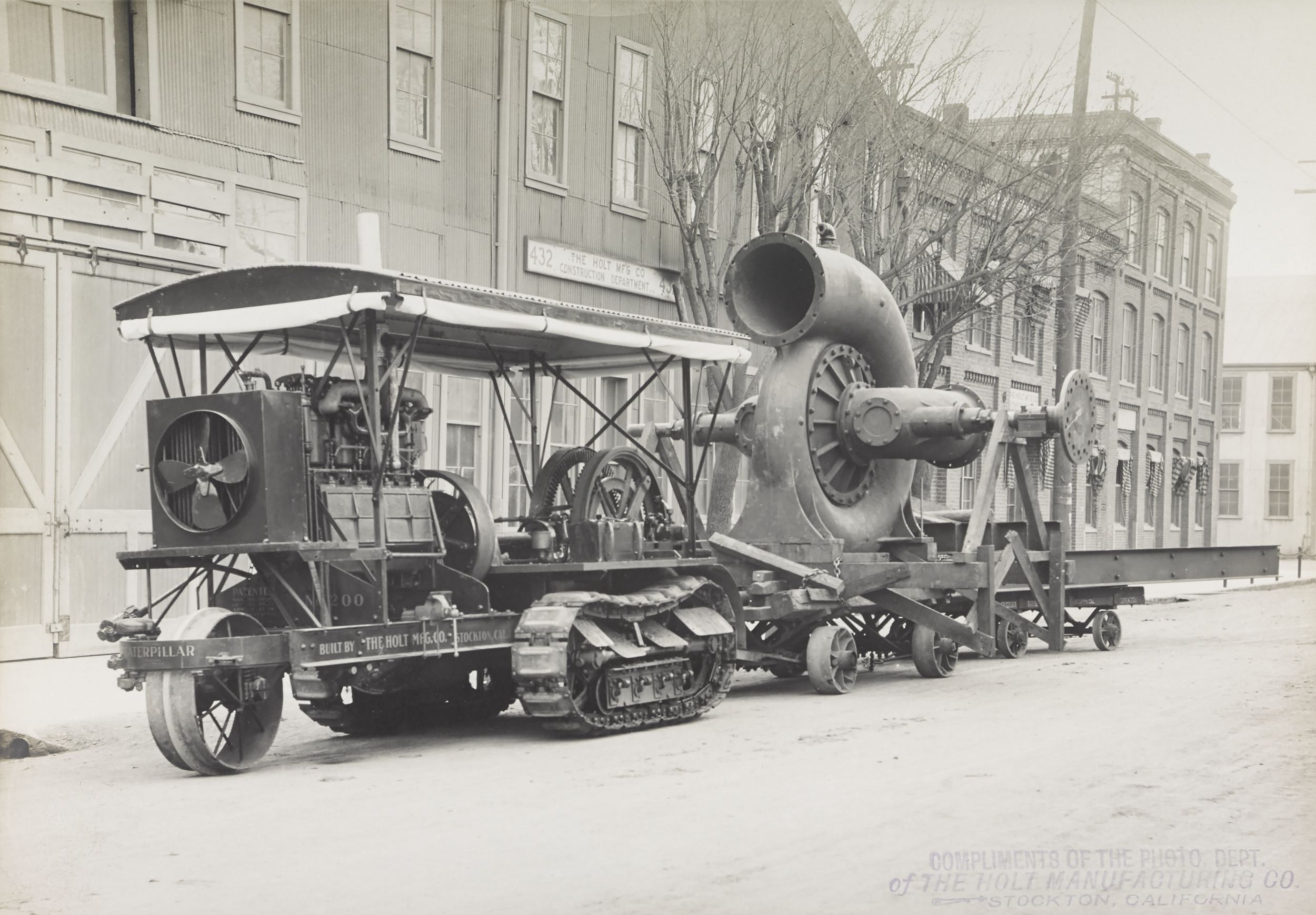 Rebuilt Holt 45 track-type tractor that was originally owned by a customer in Argentina.