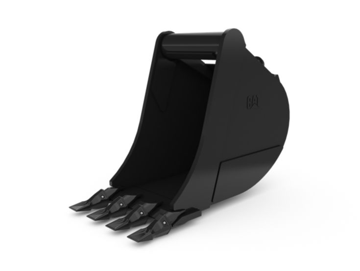Buckets - Backhoe Rear - 457 mm (18 in), 139 L (4.9 ft3), Pin Lock, Weld-On Adapters