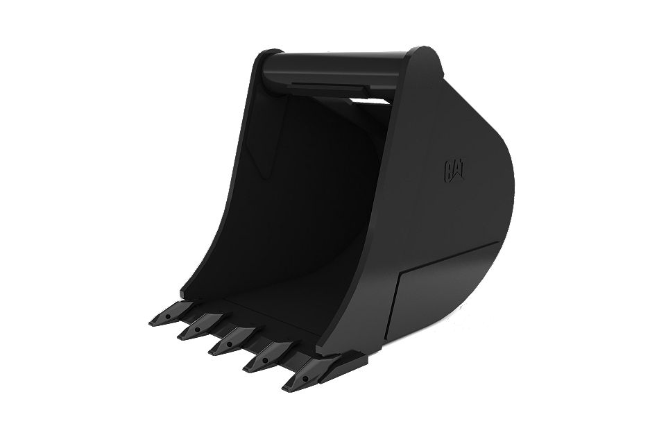 610 mm (24 in), 207 L (7.3 ft3) Pin Lock Heavy Duty Bucket With Weld-On ...