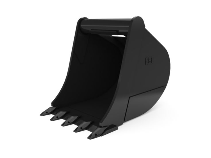 Buckets - Backhoe Rear - 610 mm (24 in), 207 L (7.3 ft3), Pin Lock, Weld-On Adapters