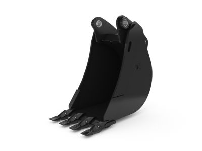 Godets: à l'arrière de la pelle rétro - 457mm (18in), à claveter