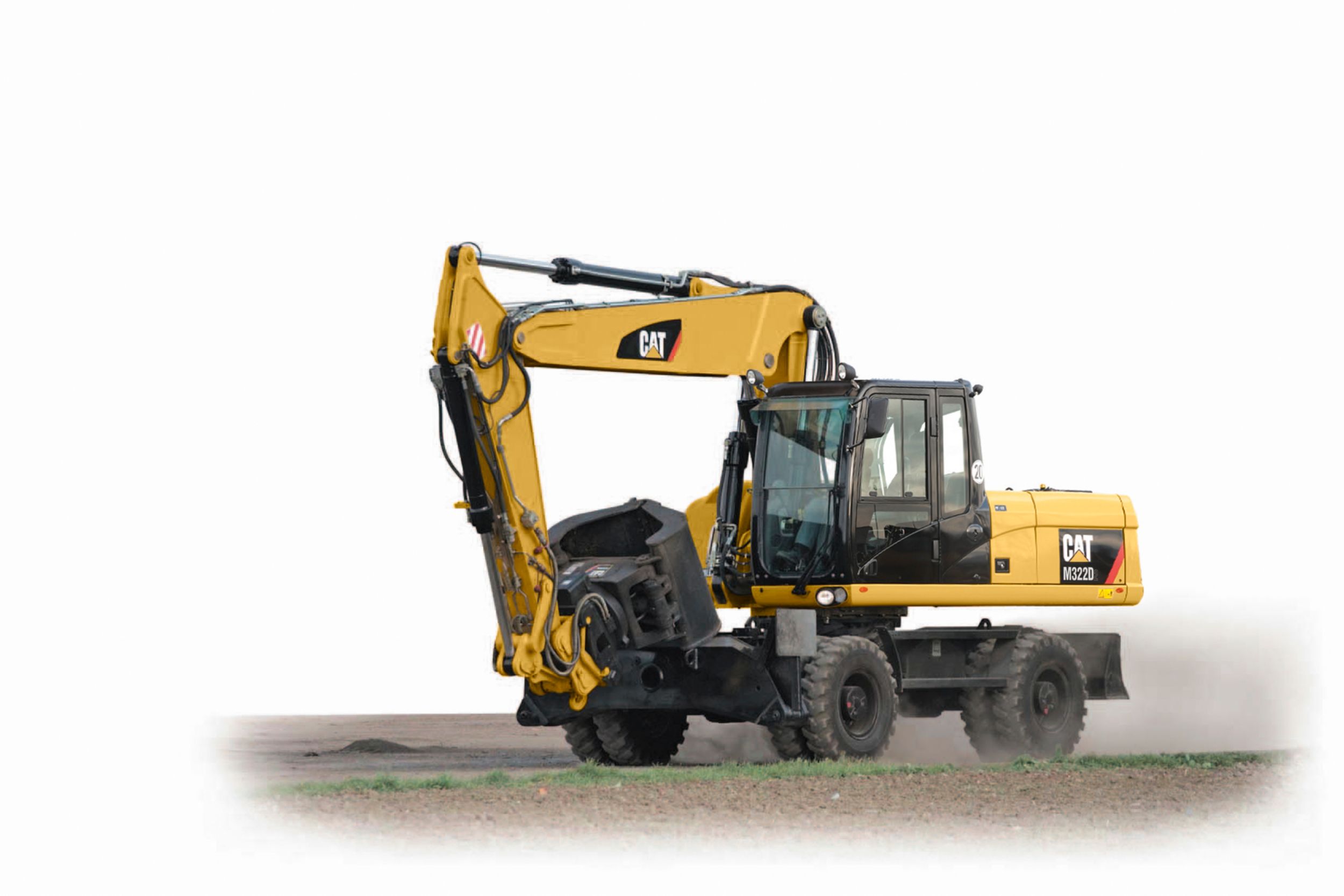 product-M322D2 Wheeled Excavator