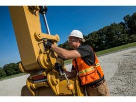 Pin Grabber Couplers are simple to maintain with one central greasing point.