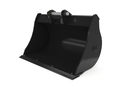 Godets: à l'arrière de la pelle rétro - 1 200 mm (47 in), à claveter, lame de coupe à boulonner