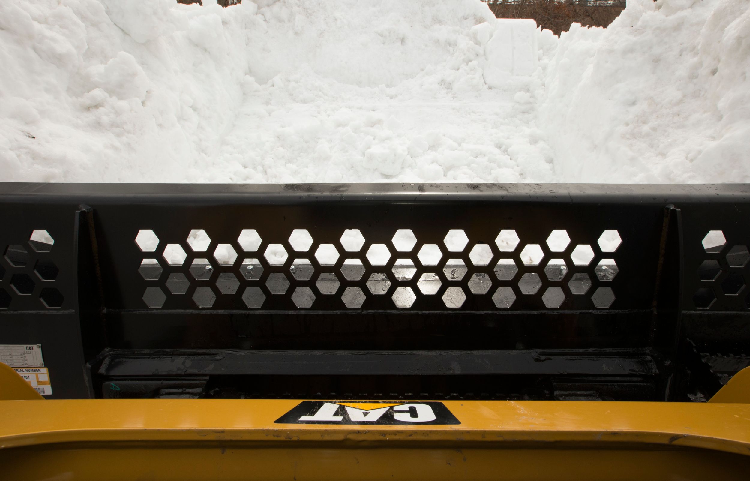 Estructura de visibilidad tipo panal