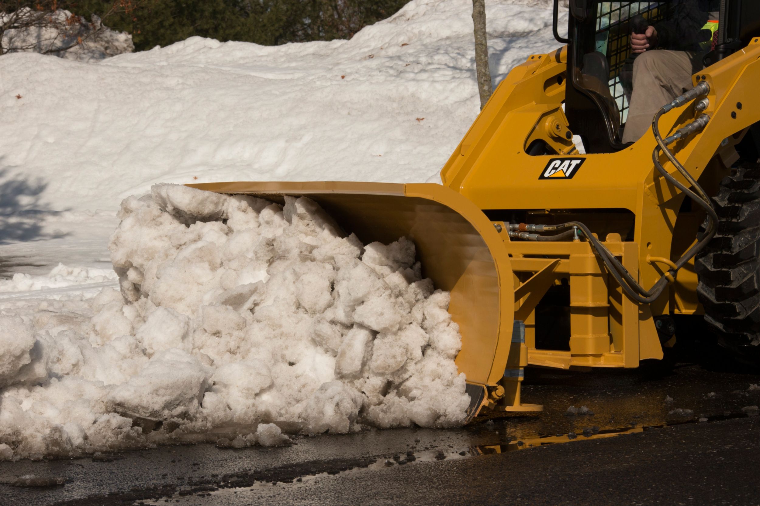 Hoja vertedera perfilada
