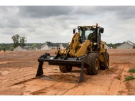 Small Wheel Loader Multi-Purpose Bucket Back-dragging Operation