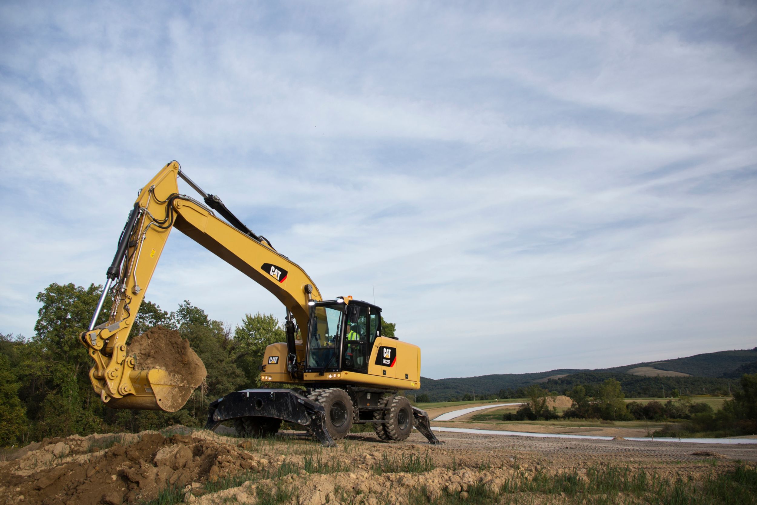 M322F Wheeled Excavator