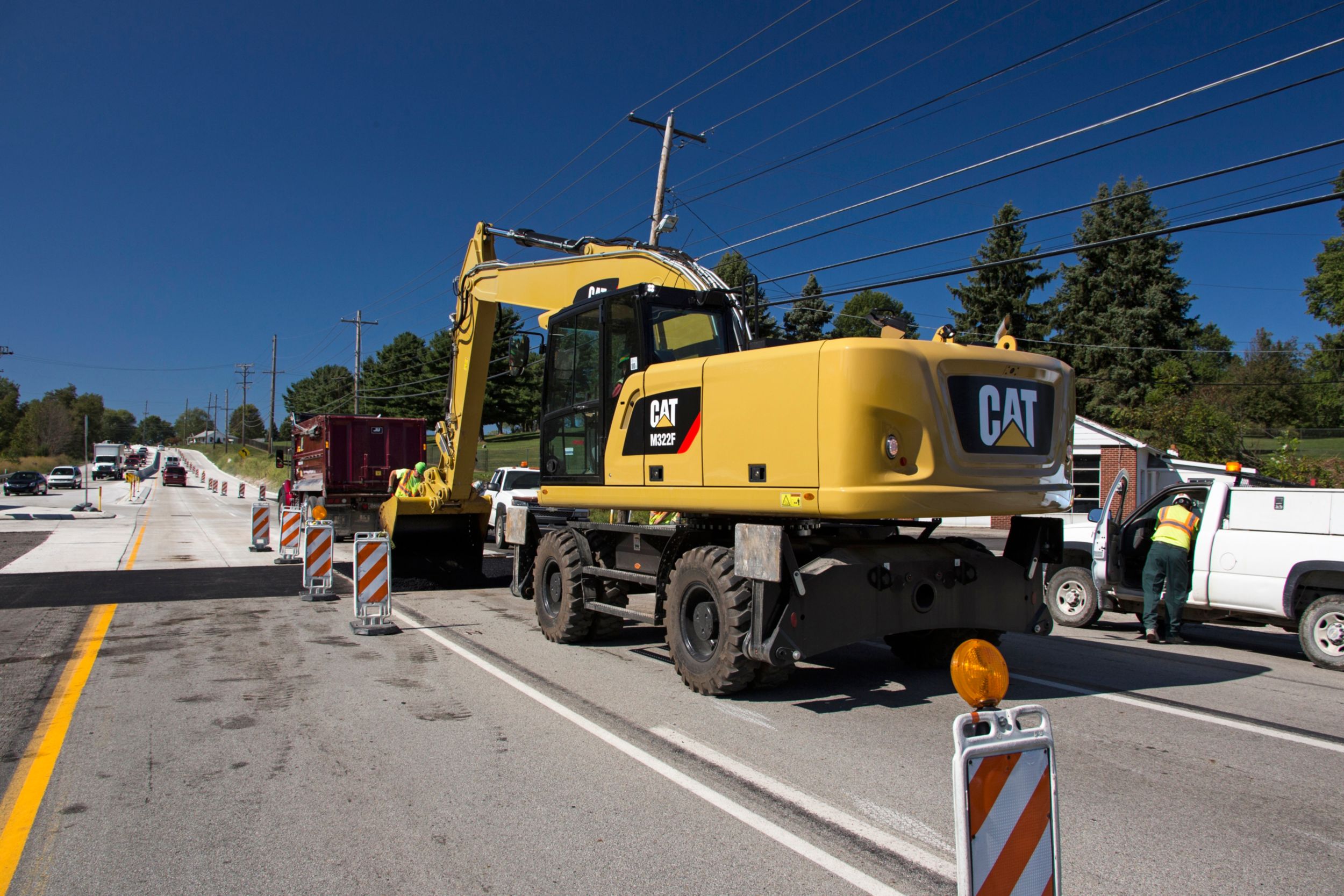 M322F Wheeled Excavator