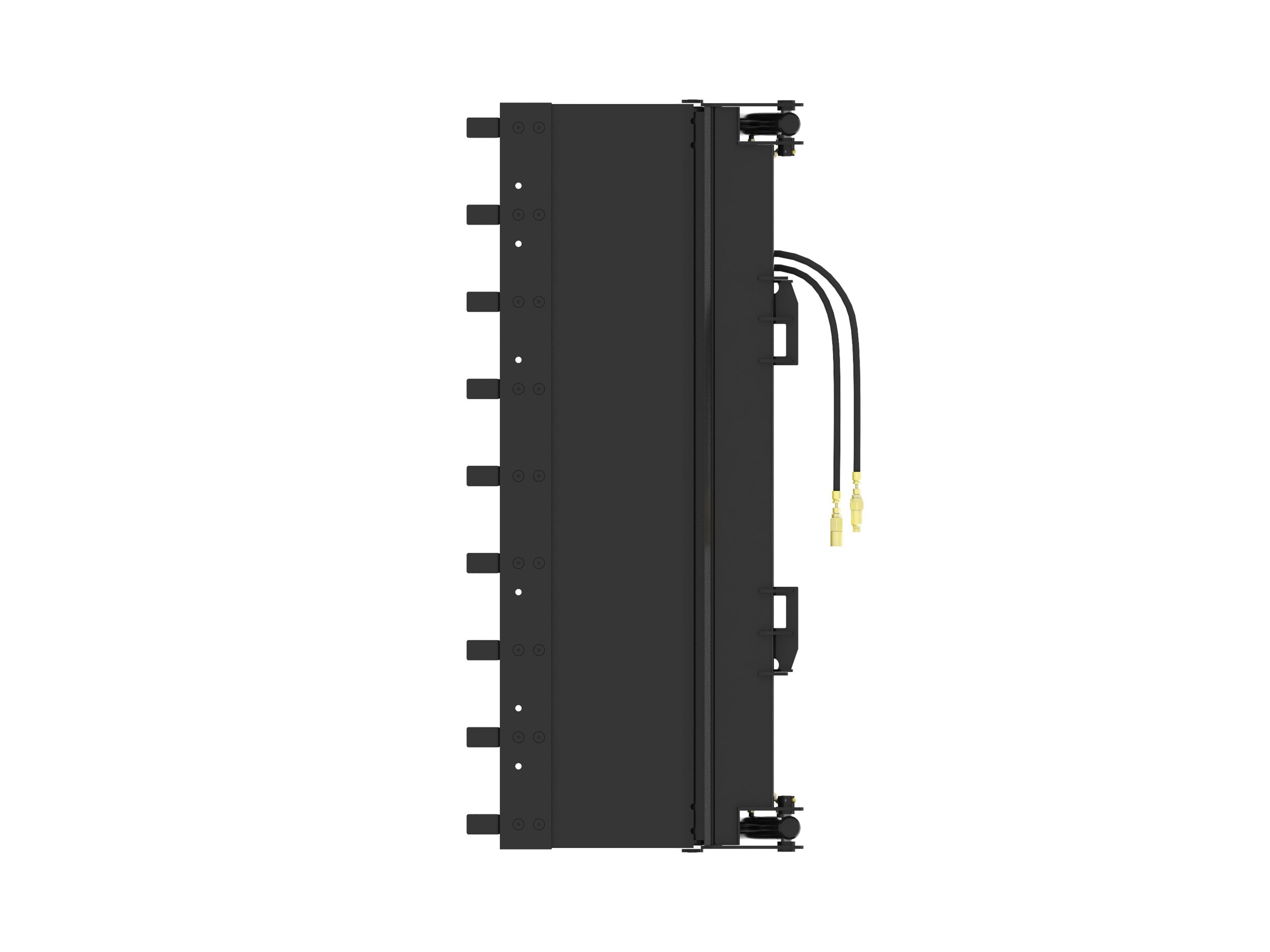 Godets tous-travaux 2188mm (86in) avec protection de surplus, dents à boulonner