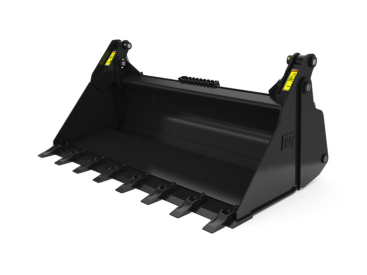 Buckets - Skid Steer Loader - 1524 mm (60 in) Bolt-On Teeth