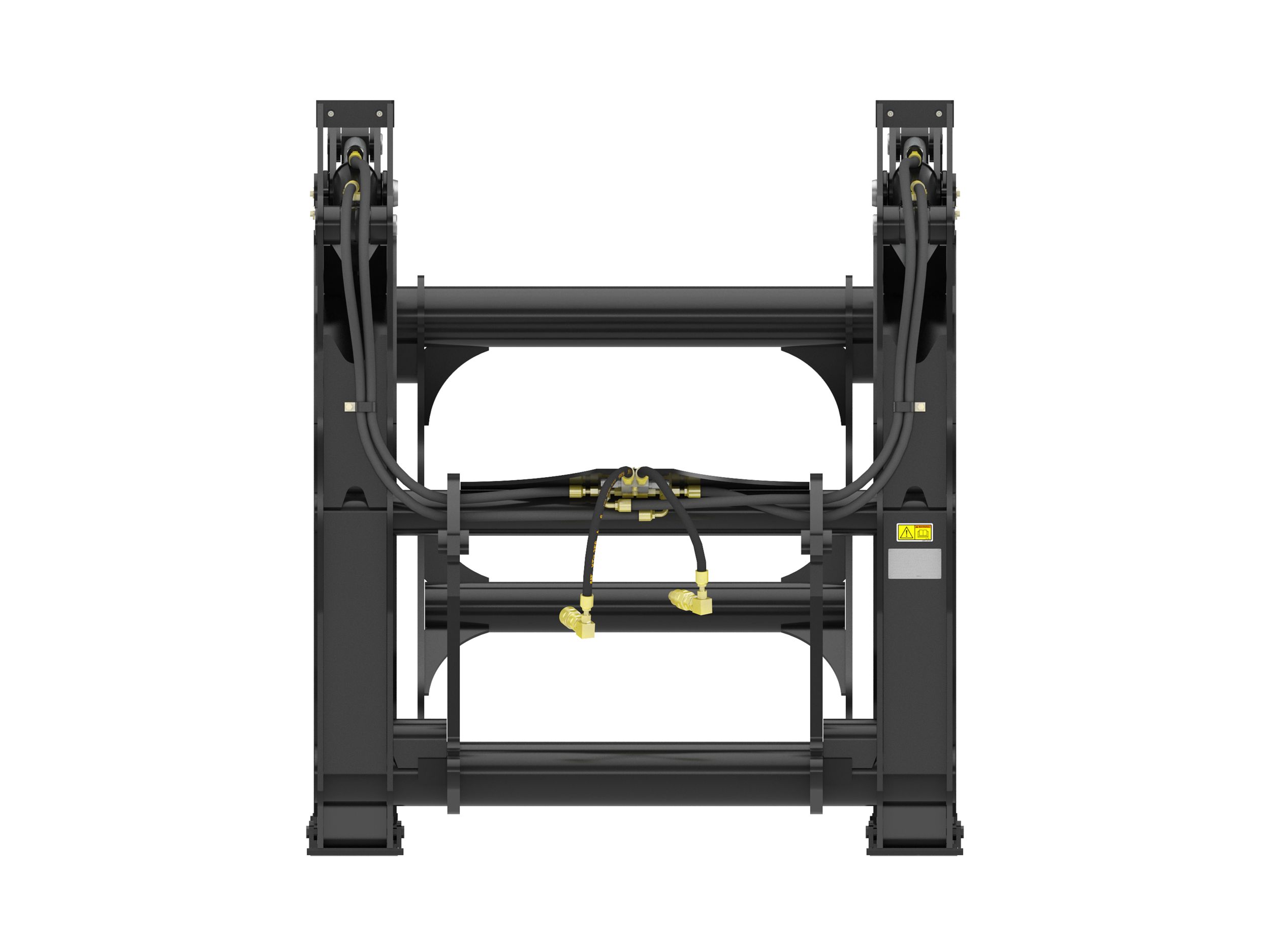 Sorting Grapple Forks 1812 mm (71 in), ISO Coupler