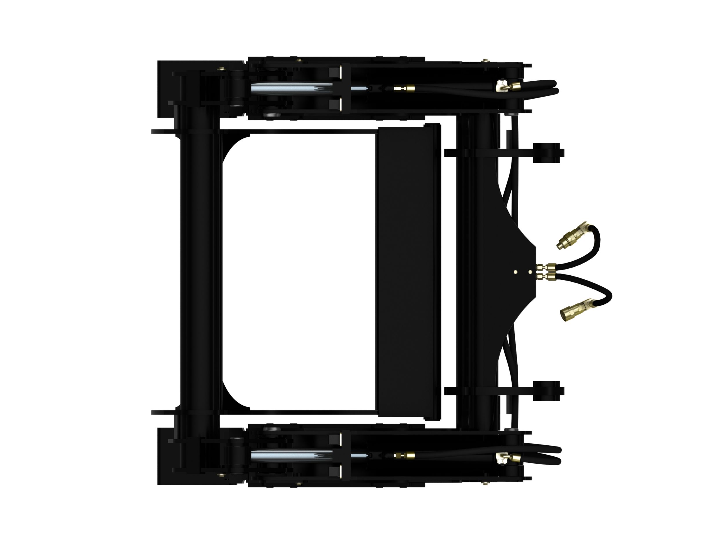 Sorting Grapple Forks 1812 mm (71 in), ISO Coupler