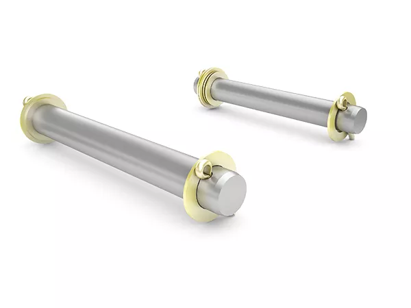 45 mm (1.8 in)/50 mm (2 in) Pins
