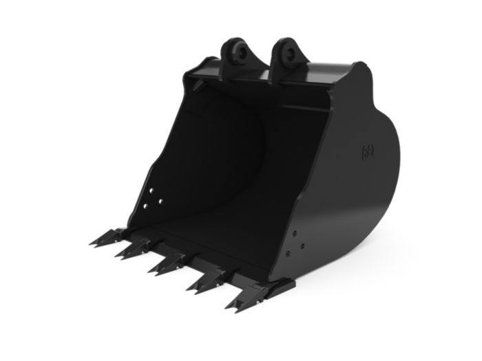 914 mm (36 in), 388 L (13.7 ft3), Pin On, 50 mm (2 in)