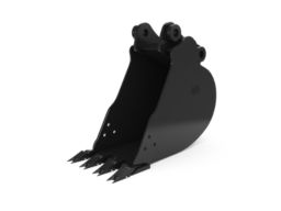 457 mm (18 in), 150 L (5.3 ft3), Pin On, 50 mm (2 in) photo