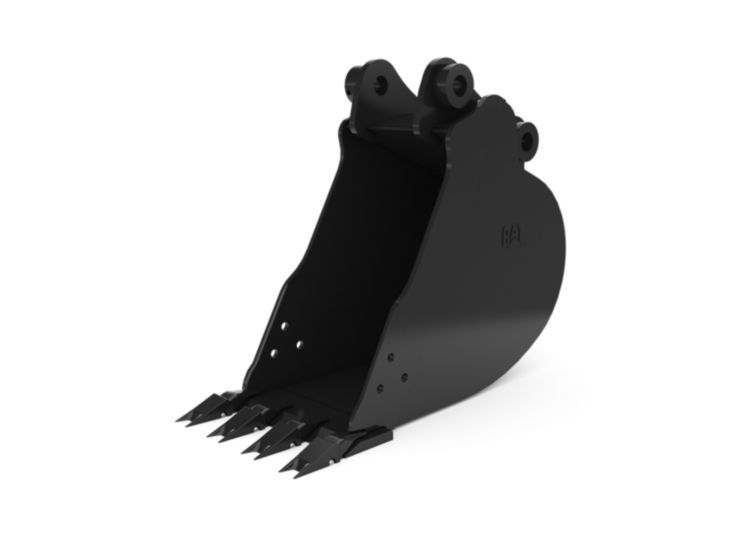Buckets - Excavator - 457 mm (18 in), 150 L (5.3 ft3), Pin On, 50 mm (2 in)